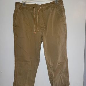 khaki jogger/pant